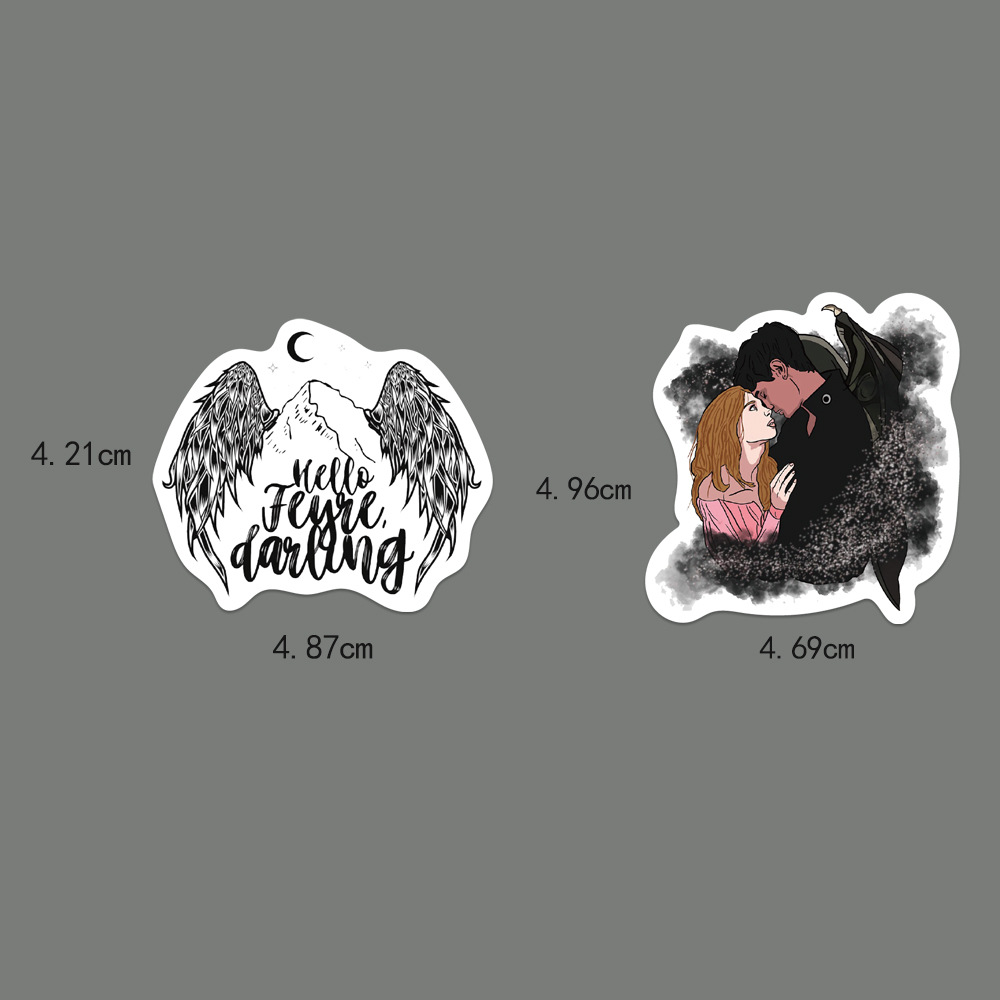 Autocollants décoratifs Acotar - Anime Merchandise Mugs avis et prix